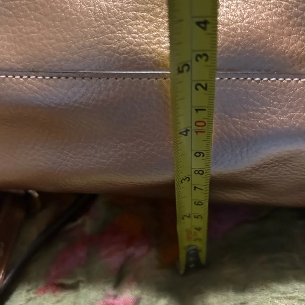 Coach Metallic Rose Gold Mini Backpack - Picture 6 of 11